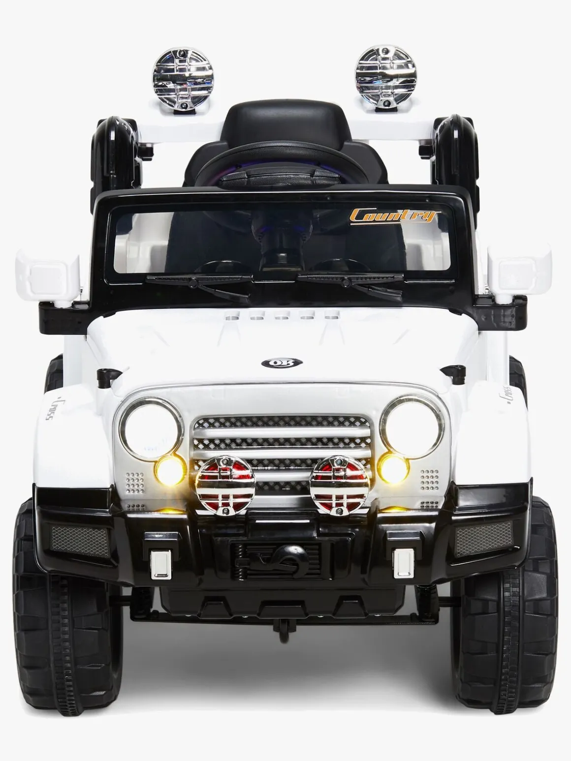 Alex's Garage Elbil Jeep, Hvid