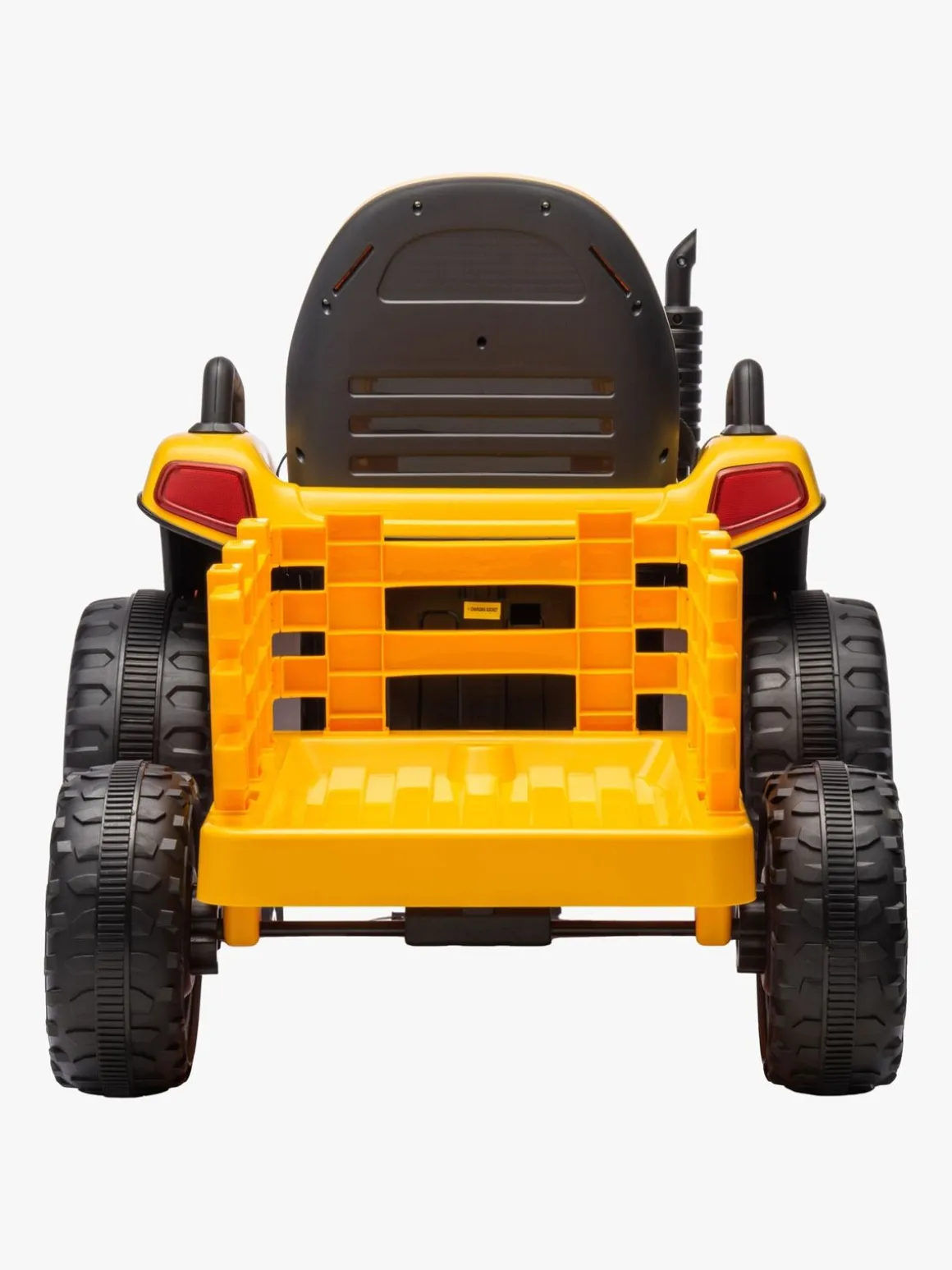 Alex's Garage Eltraktor med Trailer, Gul