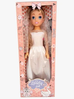 Bambolina Dukke Brud 80 cm