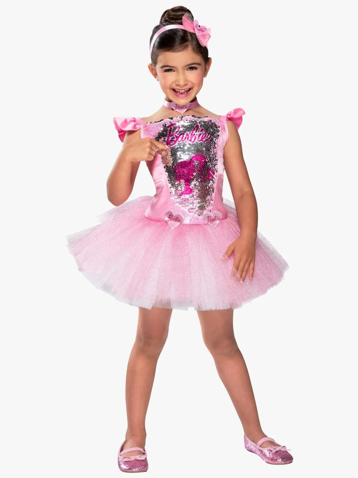 Barbie Ballerina Kostume med Hårbånd