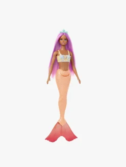 Barbie Dukke Havfrue med Farverig Hår, Orange