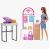 Barbie Legesæt med Dukke Make & Sell Boutique
