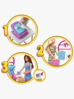 Barbie Legesæt med Dukke Make & Sell Boutique