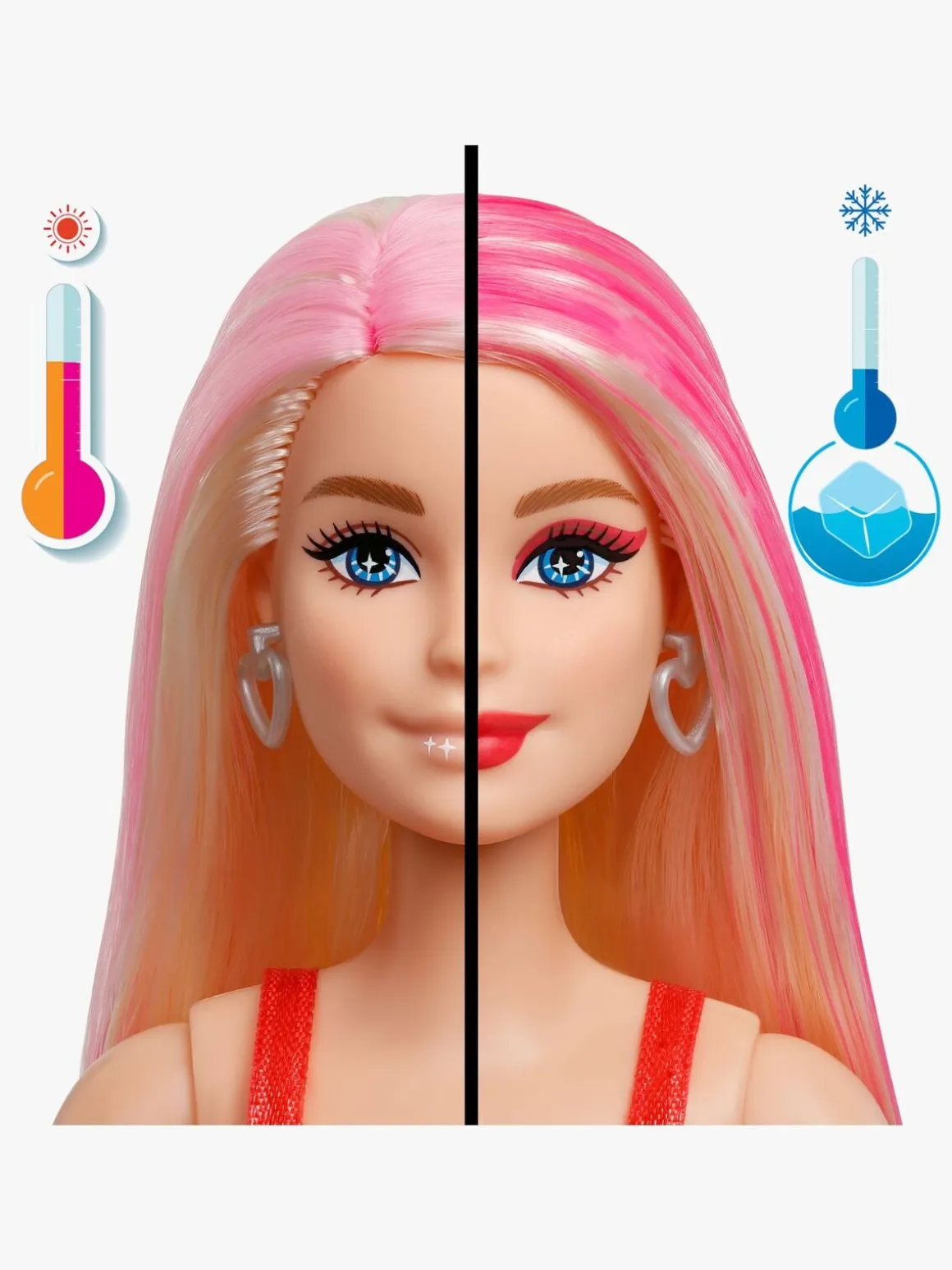 Barbie Party Unboxed Dukke Glam Series, Rød