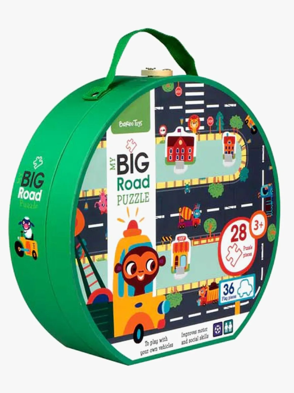 Barbo Toys Mit Store Puslespil Vej 200 Brikker