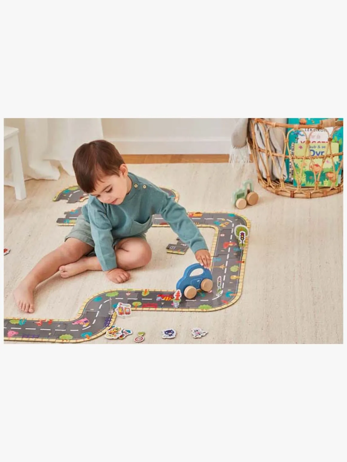 Barbo Toys Mit Store Puslespil Vej 200 Brikker