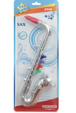 Bontempi Sølvfarvet Saxofon