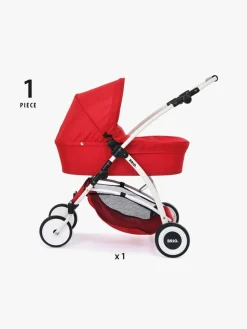 BRIO 24900000 Dukkevogn Spin, Rød