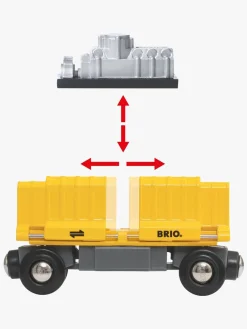 BRIO 33982 Godstog Med Tre Vogne