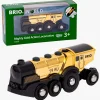 BRIO 33630 Mighty Action-Lokomotiv Guld