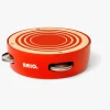 Brio 30263 Tambourine Instrument, Rød