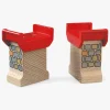 BRIO World 33254 Bropiller, Røde