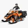 Bruder Snescooter m. Fører & Tilbehør