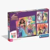 Clementoni Unicorn Academy Puslespil 3x48