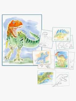 Dino World Malesæt Colour Me Up Paper