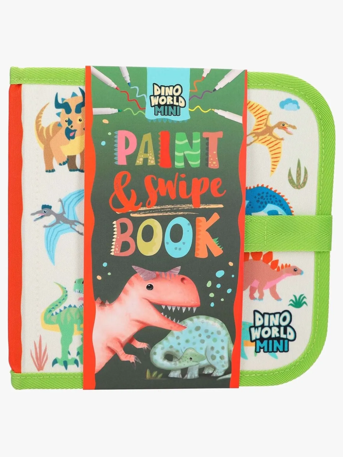 DinoWorld Malebog Mal og Visk Ud