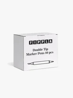 Fippla Dobbeltspids Alkoholbaserede Illustration Markers 80-pak