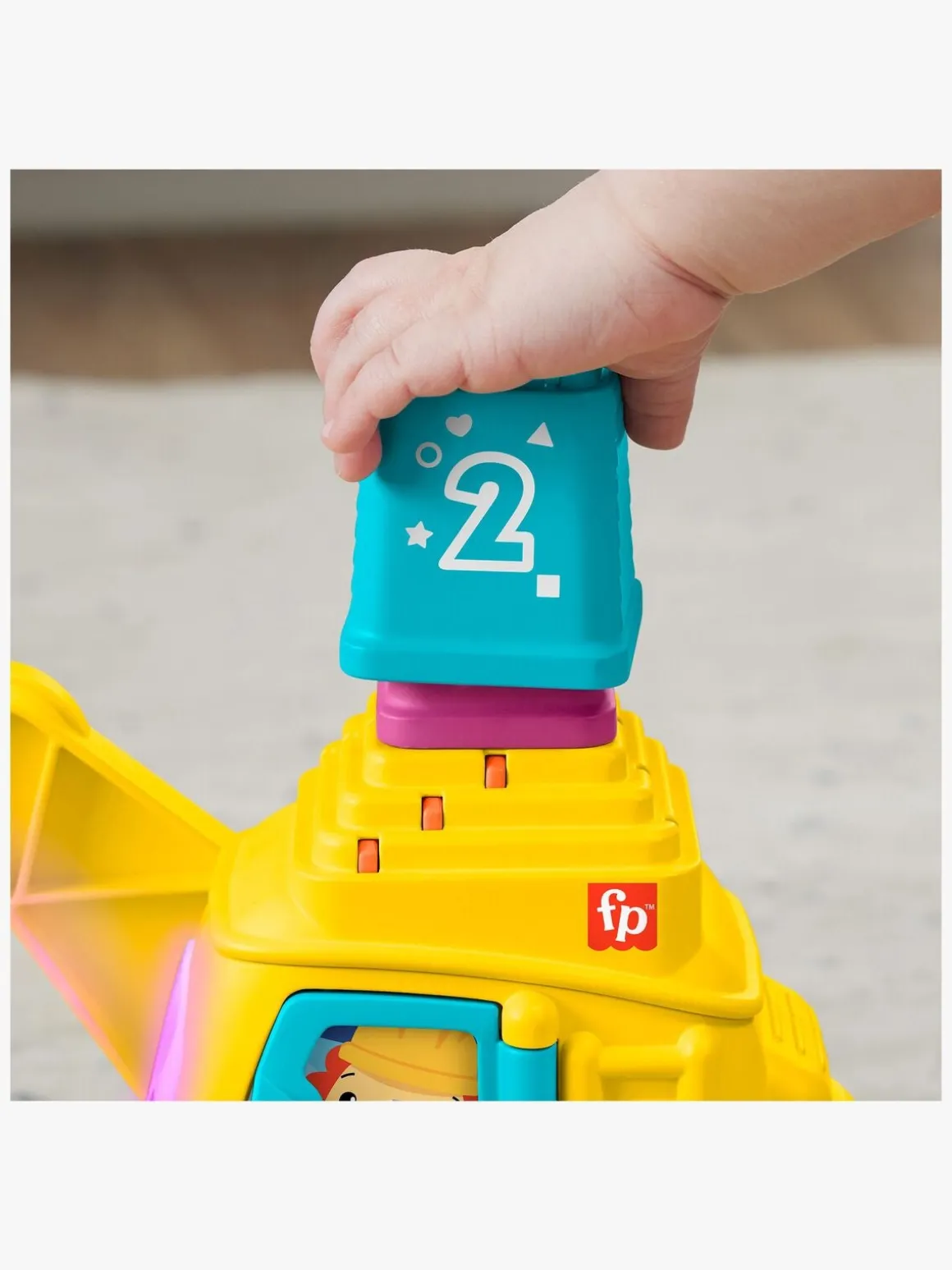 Fisher-Price Tælle- og Stabelkran