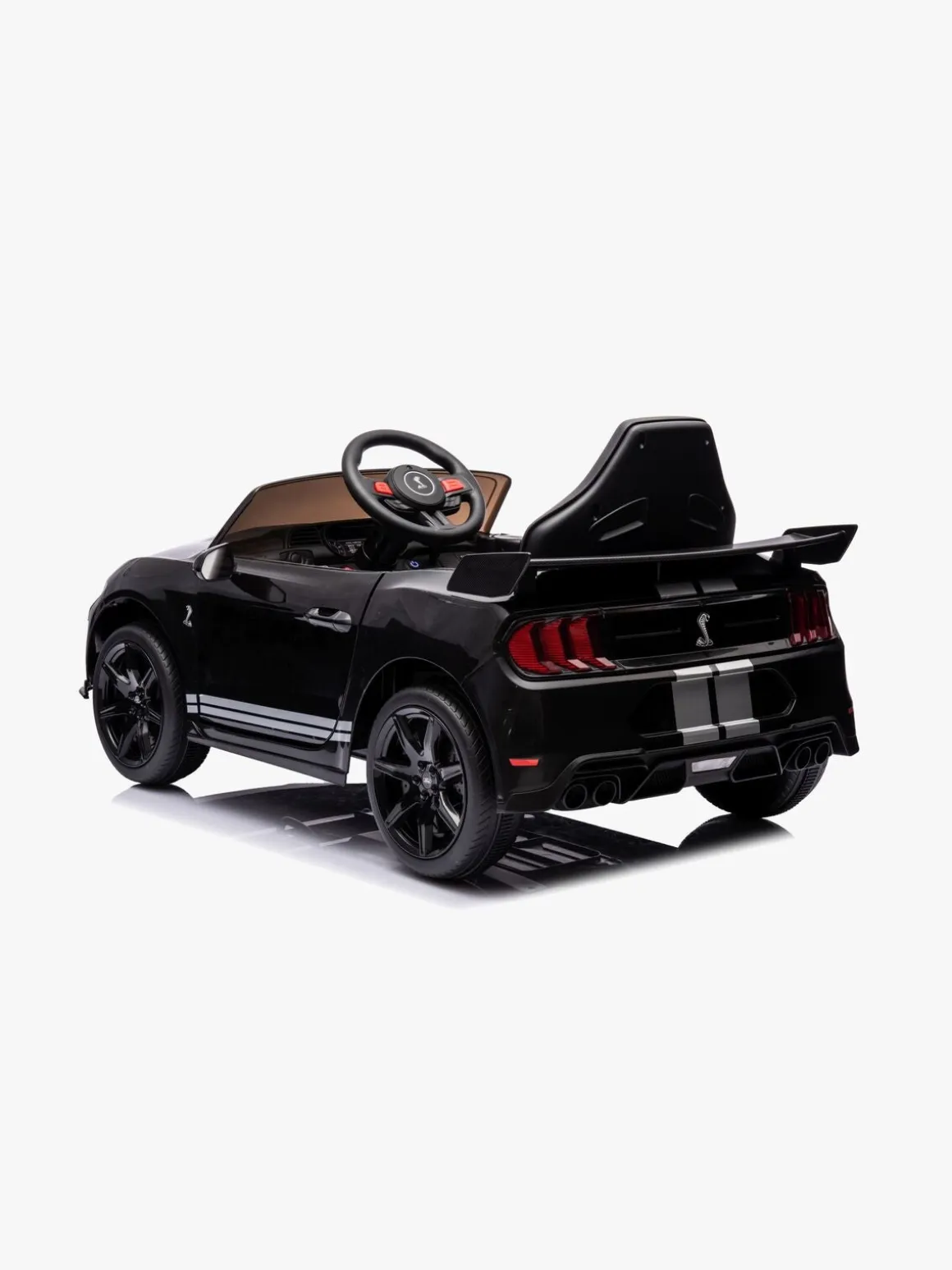 Ford Mustang Shelby GT500 Elbil, Sort