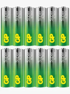 GP Super Alkaline G-TECH AA/LR6 Batterier 12-Pak