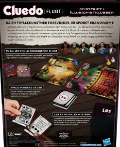 Hasbro Cluedo Flykt: Illusionistklubben Spil
