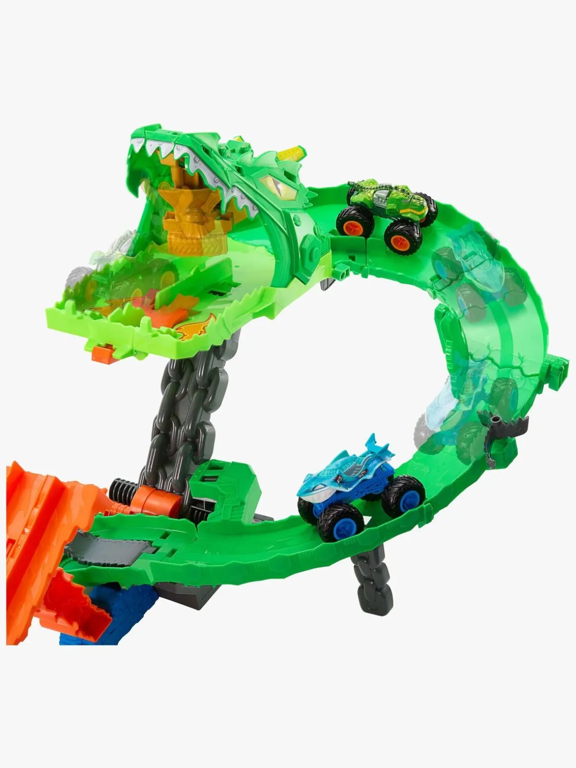 Hot Wheels Monster Trucks Dragon Destruction Racerbane