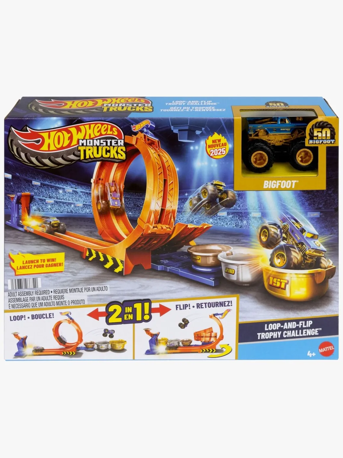 Hot Wheels Monstertruck Loop & Flip Trophy Challange Racerbane