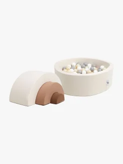 JLY Boldbassin & Regnbue, Beige