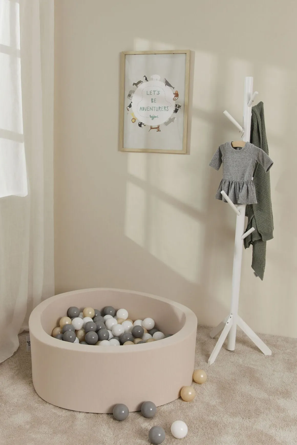 JLY Boldbassin 30x90, Light Beige