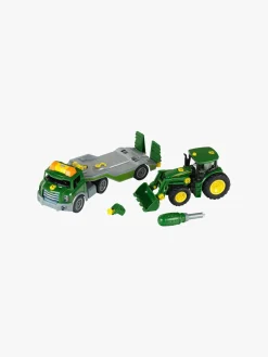 John Deere 6215R Traktor med Transportvogn 1:24