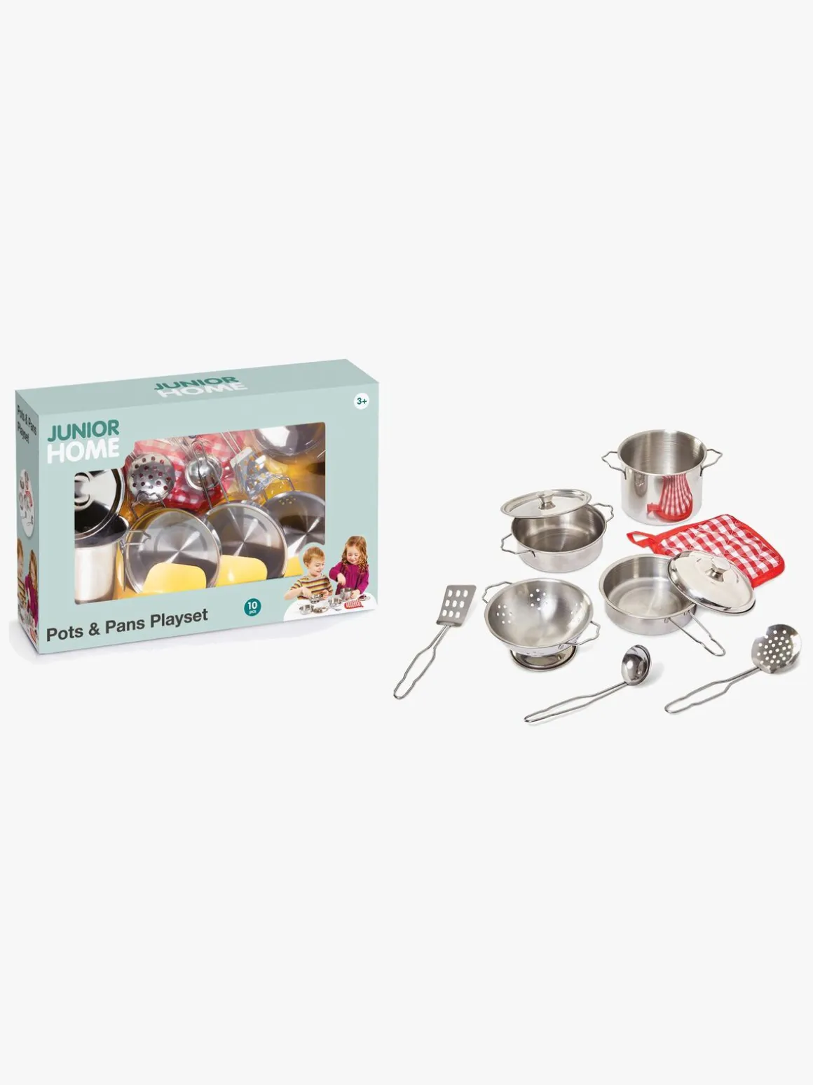 Junior Home Legesæt Gryder & Pander 10 Dele