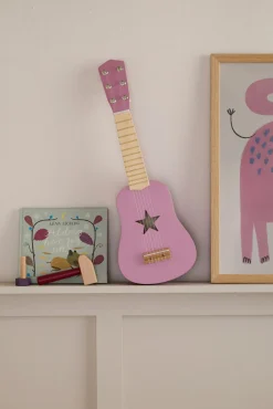 Kid's Concept Legetøjsguitar, Mørkepink
