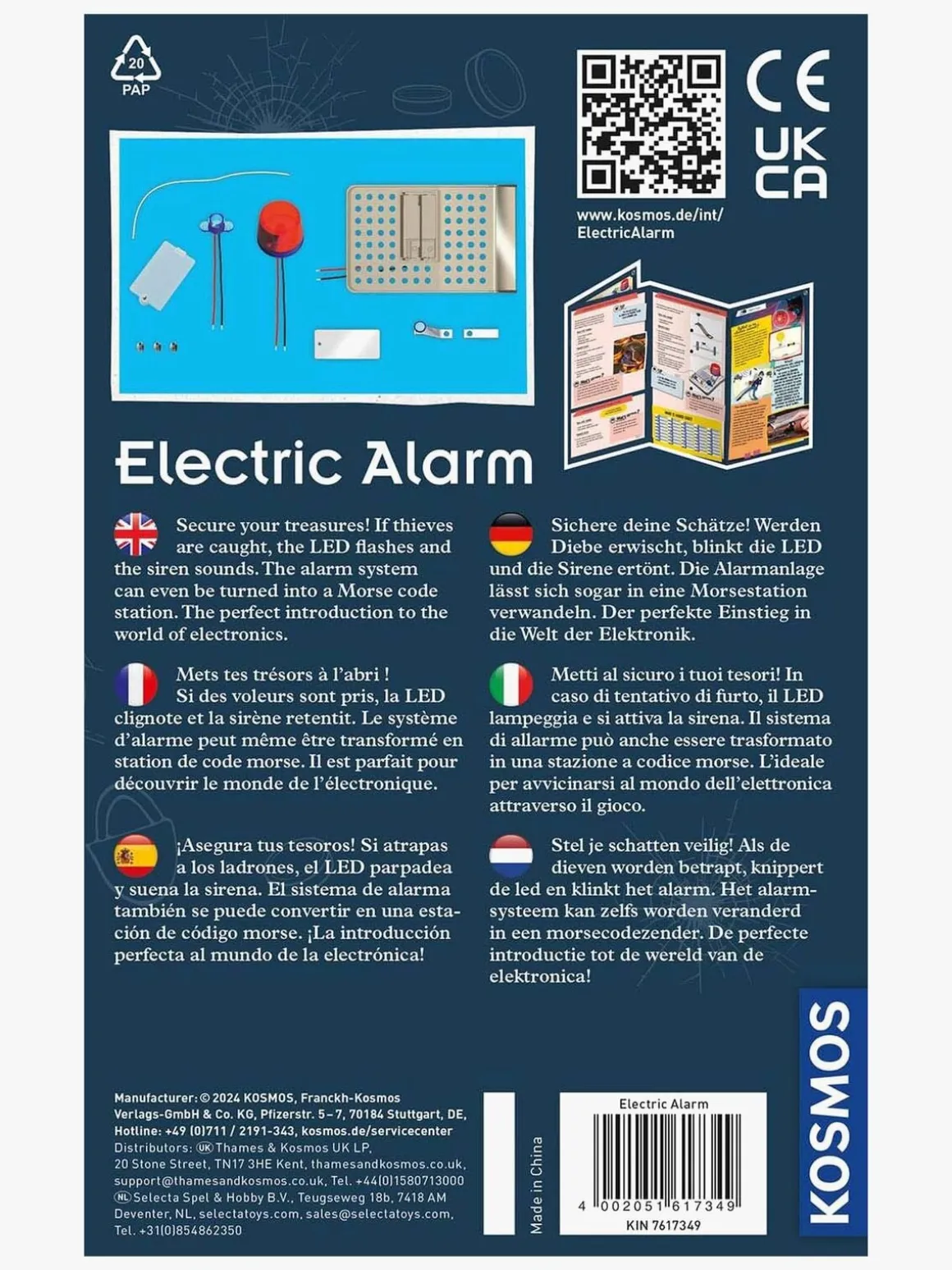Kosmos Elektronisk Alarm Eksperimentkasse