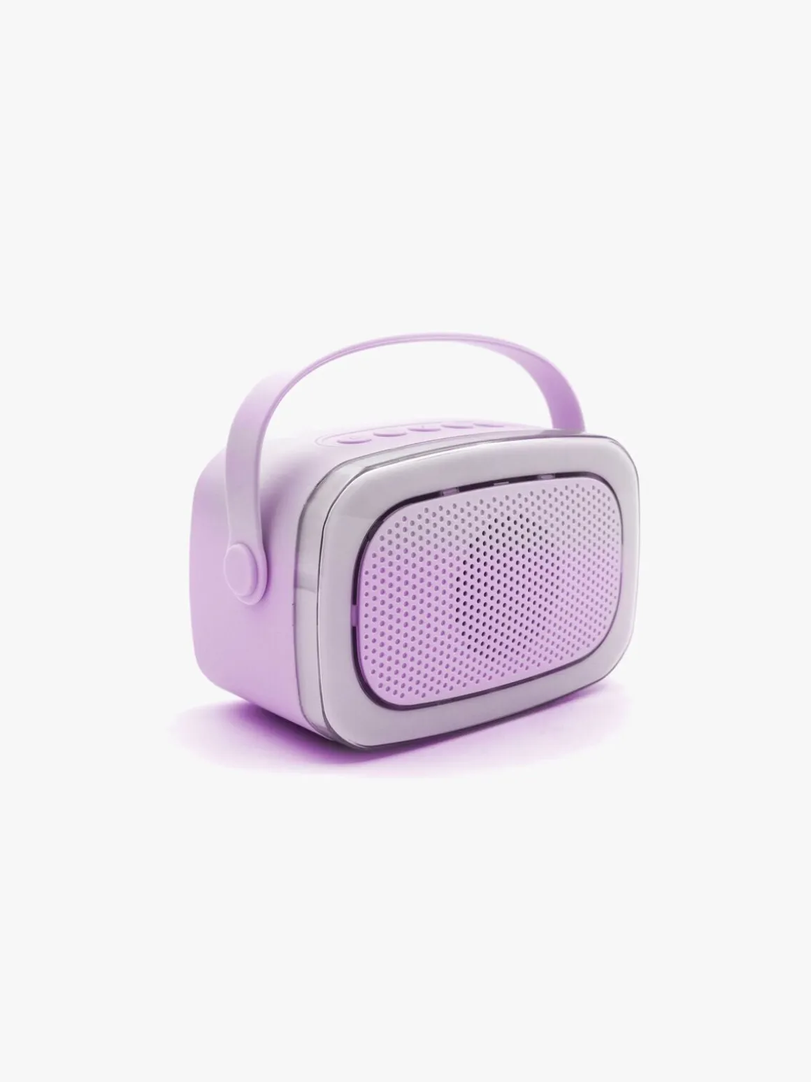 Lalarma Karaokesæt med LED-lys & 2 Mikrofoner, Lilla