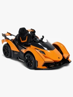Lamborghini Vision Gran Turismo Elbil, Orange