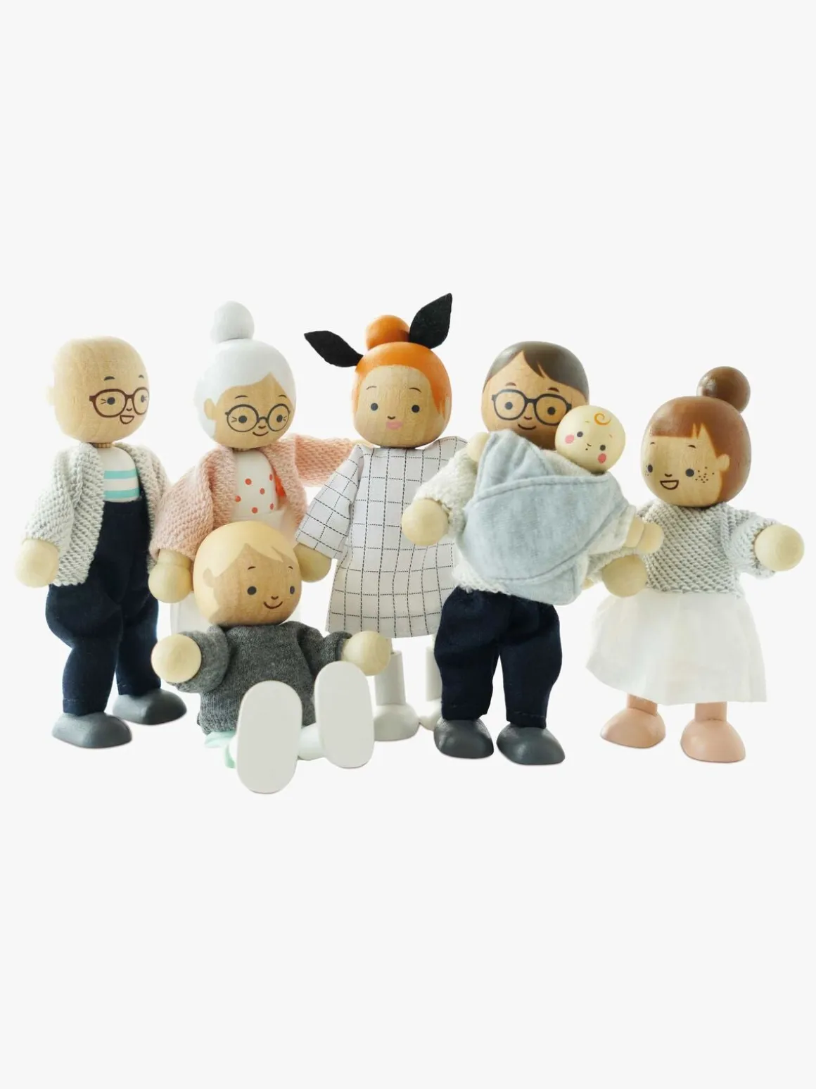 Le Toy Van My Doll Family Dukkehusfigurer 7 Stk.