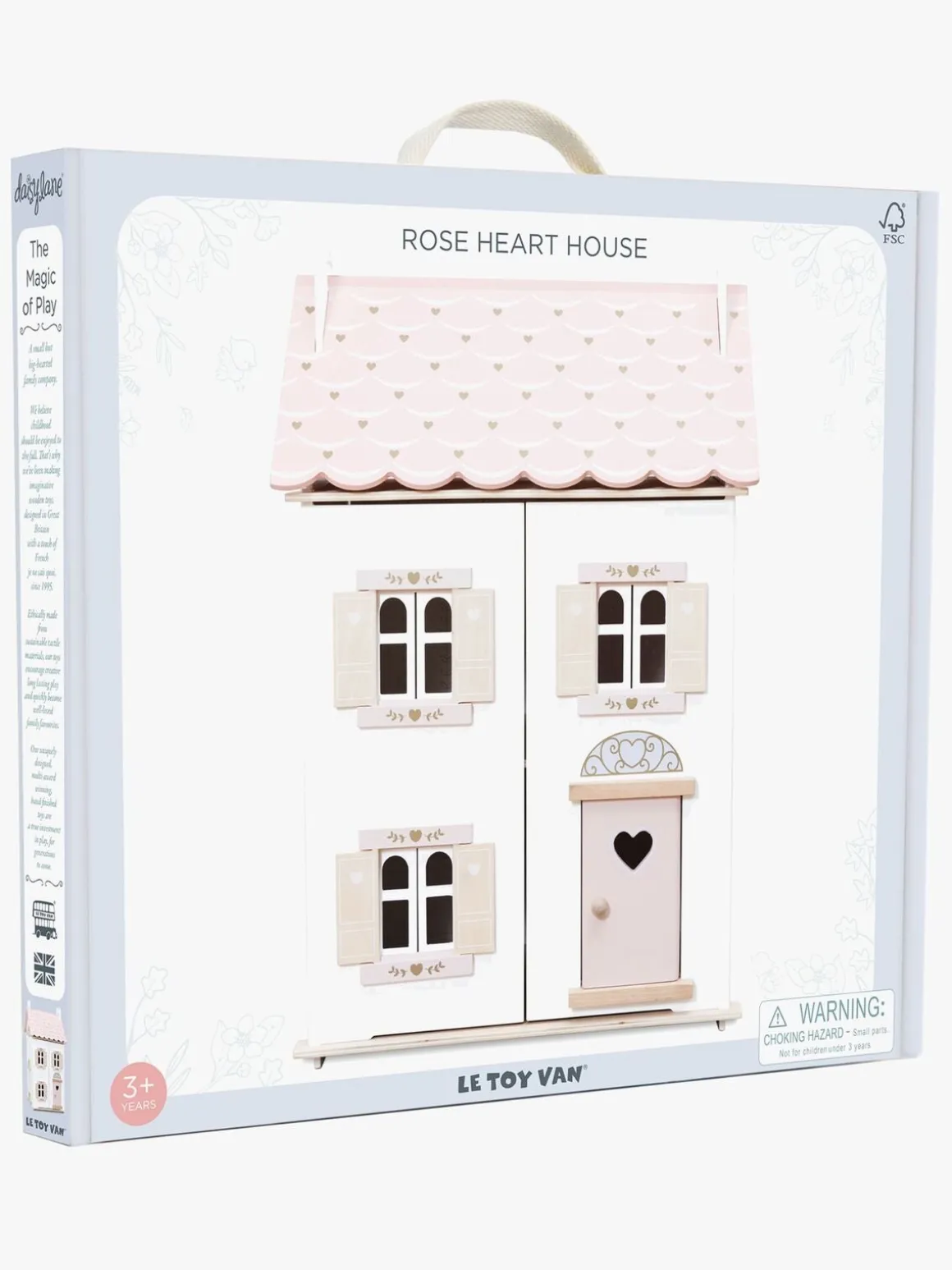 Le Toy Van Roseheart Dukkehus Træ