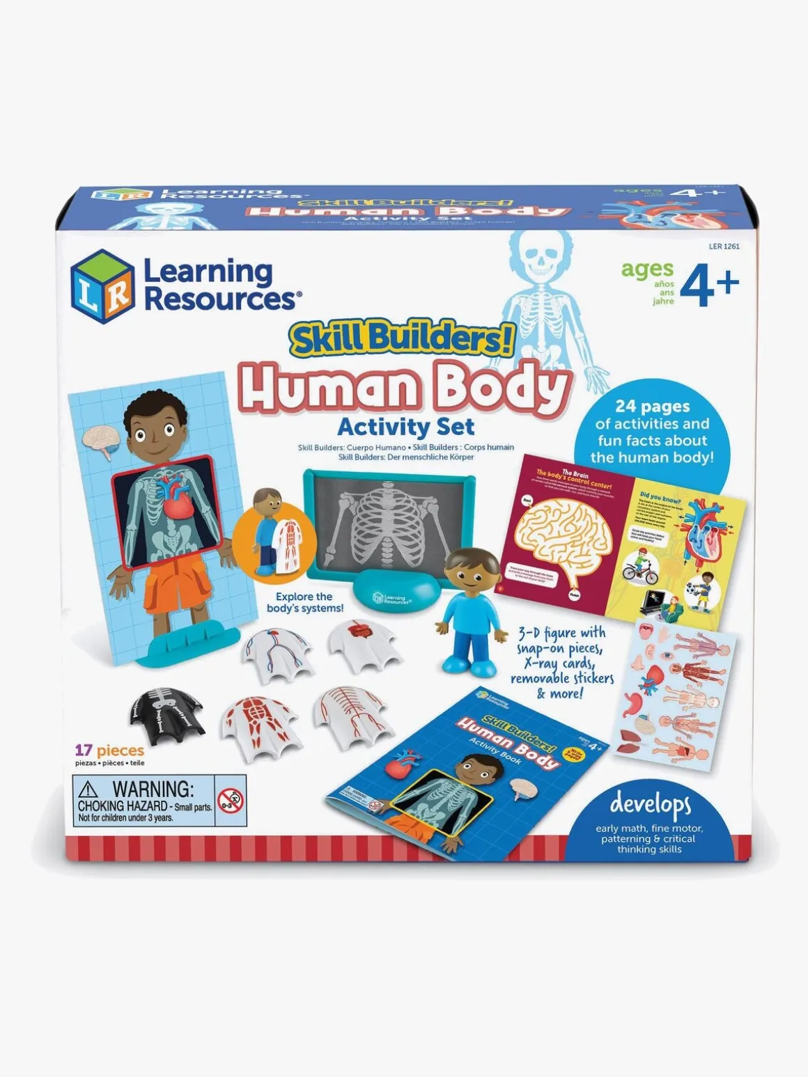 Learning Resources Skill Builders Pædagogisk Legesæt Menneskekroppen