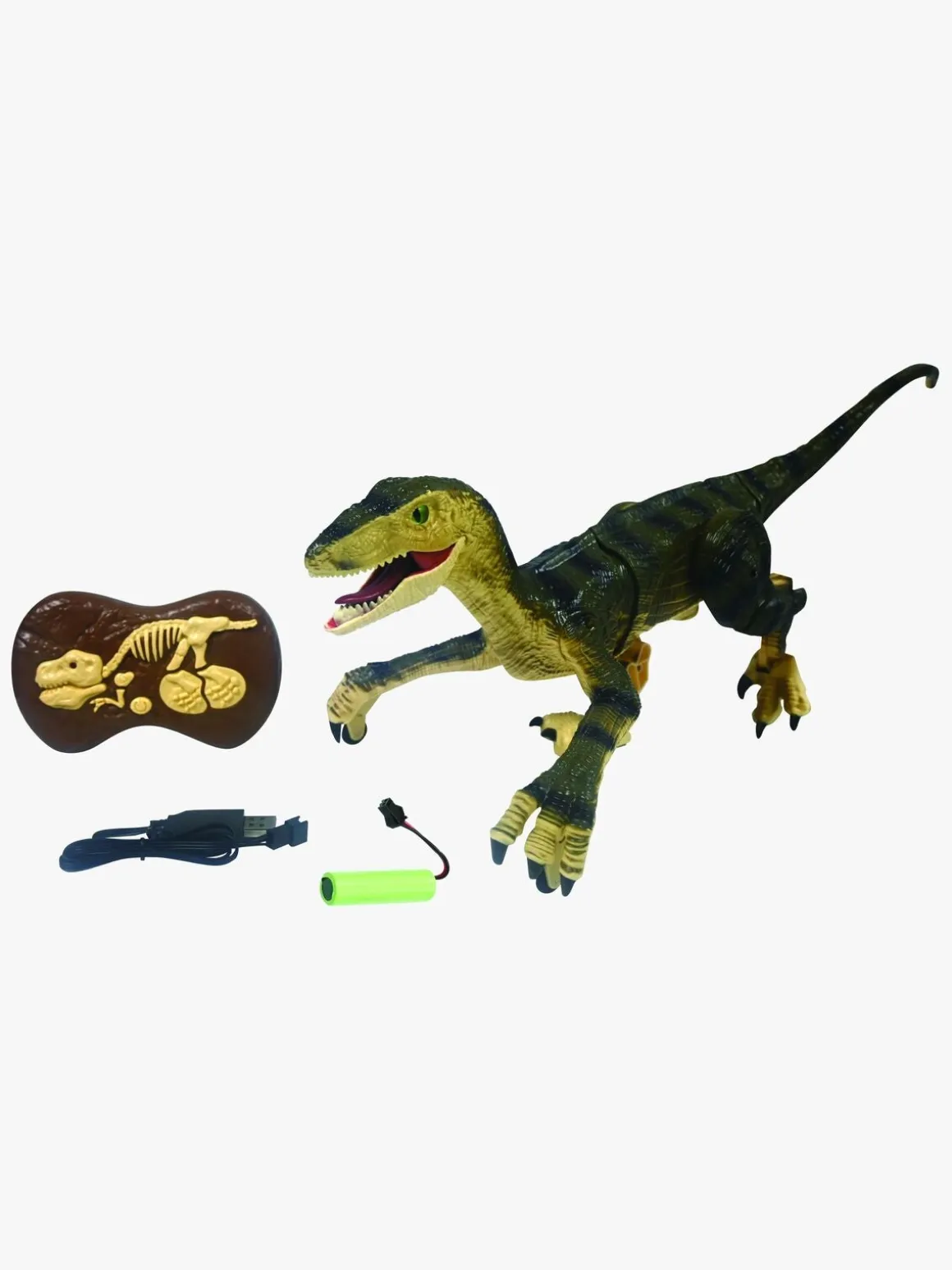 Lexibook Fjernstyret Velociraptor Dinosaur med Lydeffekter