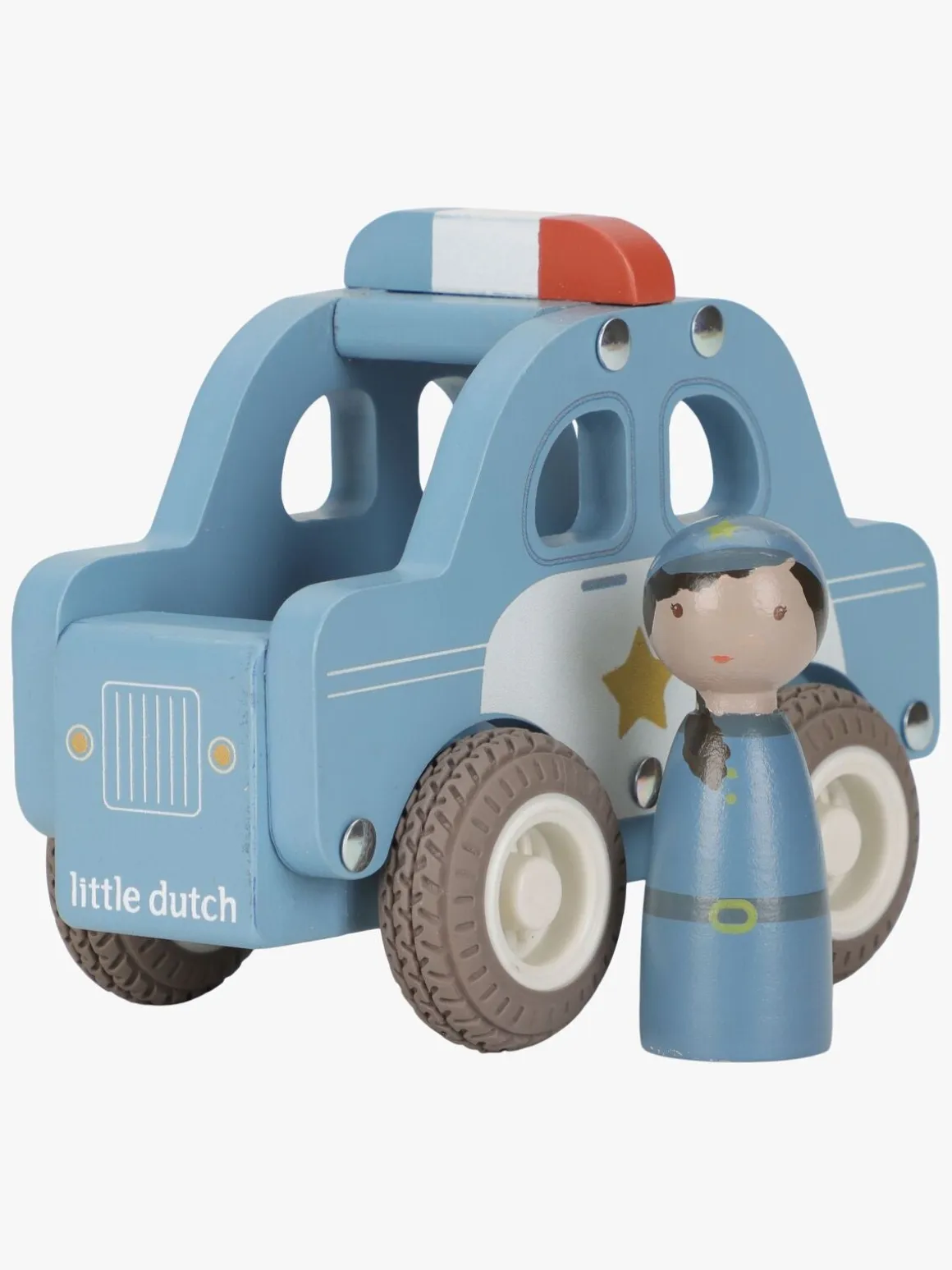 Little Dutch Politibil med Figur