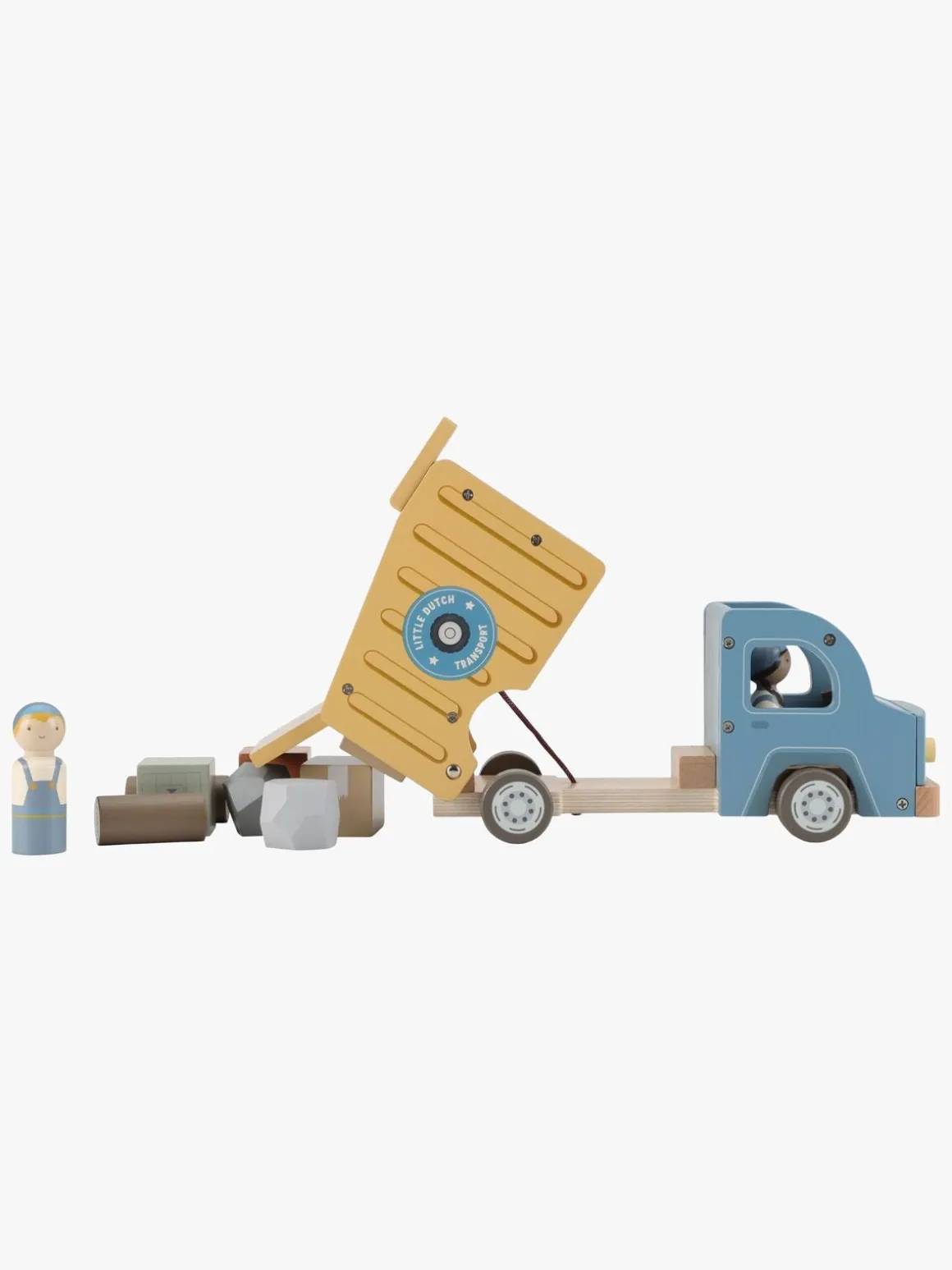 Little Dutch Skraldevogn med Figurer