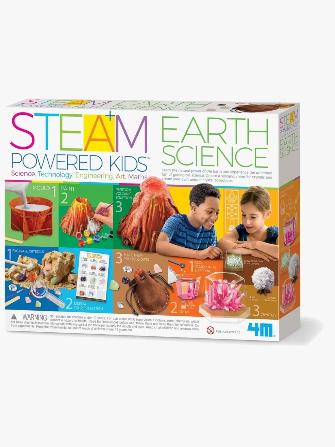 4M STEAM Powered Kids Eksperimentsæt