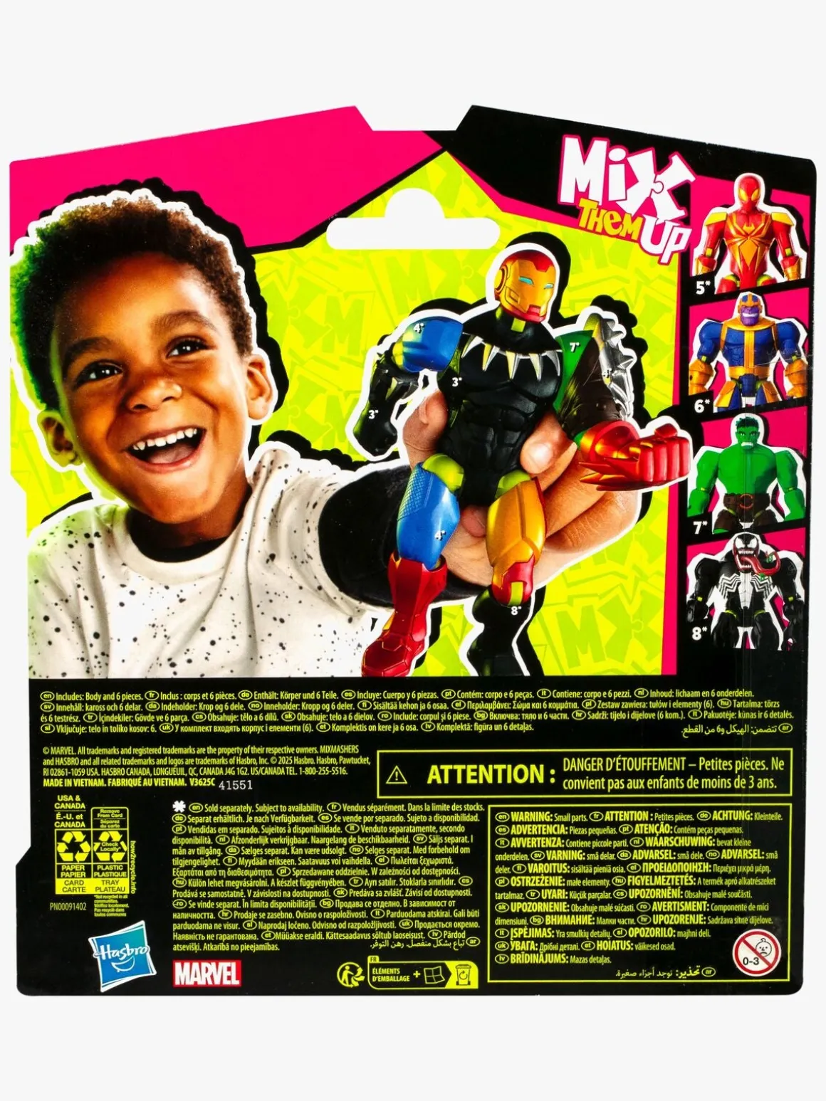 Marvel Avengers Mixmashers Figur Iron Man