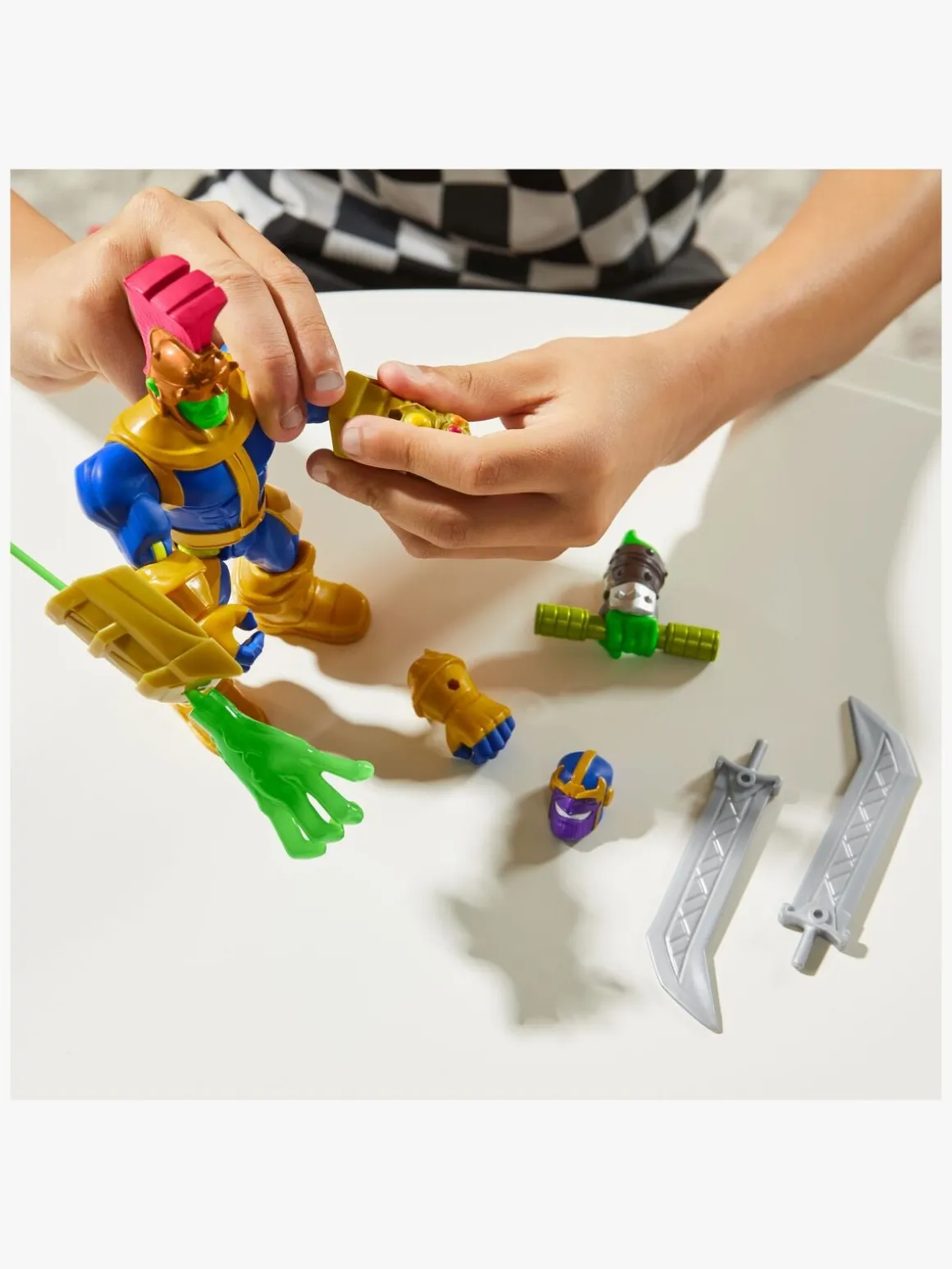 Marvel Avengers Mixmashers Figur Thanos Delux