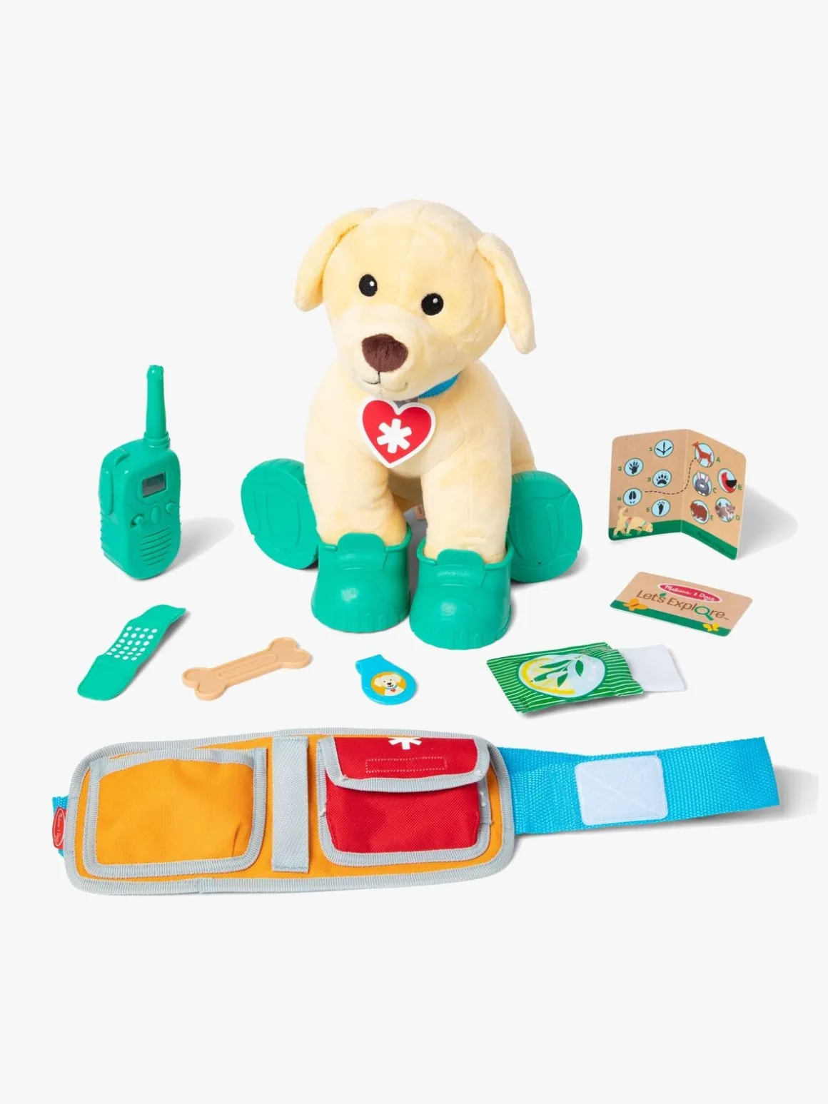 Melissa & Doug Let’s Explore Redningshund med Tilbehør