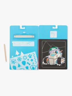 Melissa & Doug Paw Patrol Scratch Art Aktivitetssæt 3-pak
