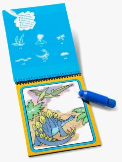 Melissa & Doug Water Wow! Malebog Dinosaurer