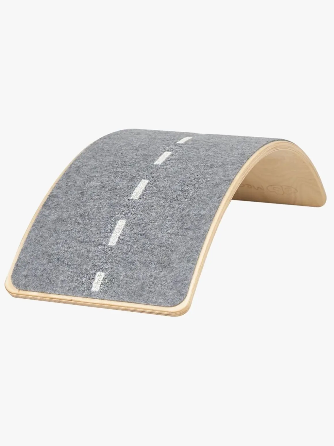 Meowbaby Balancebræt Motorvej, Grå/Natur