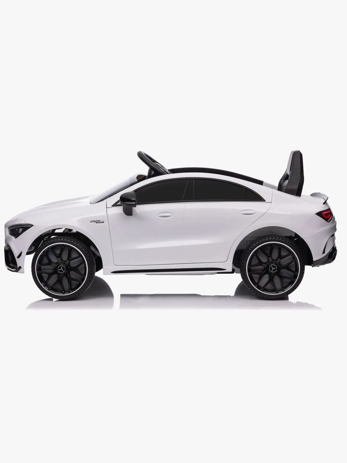 Mercedes Benz CLA45 Elbil, Hvid