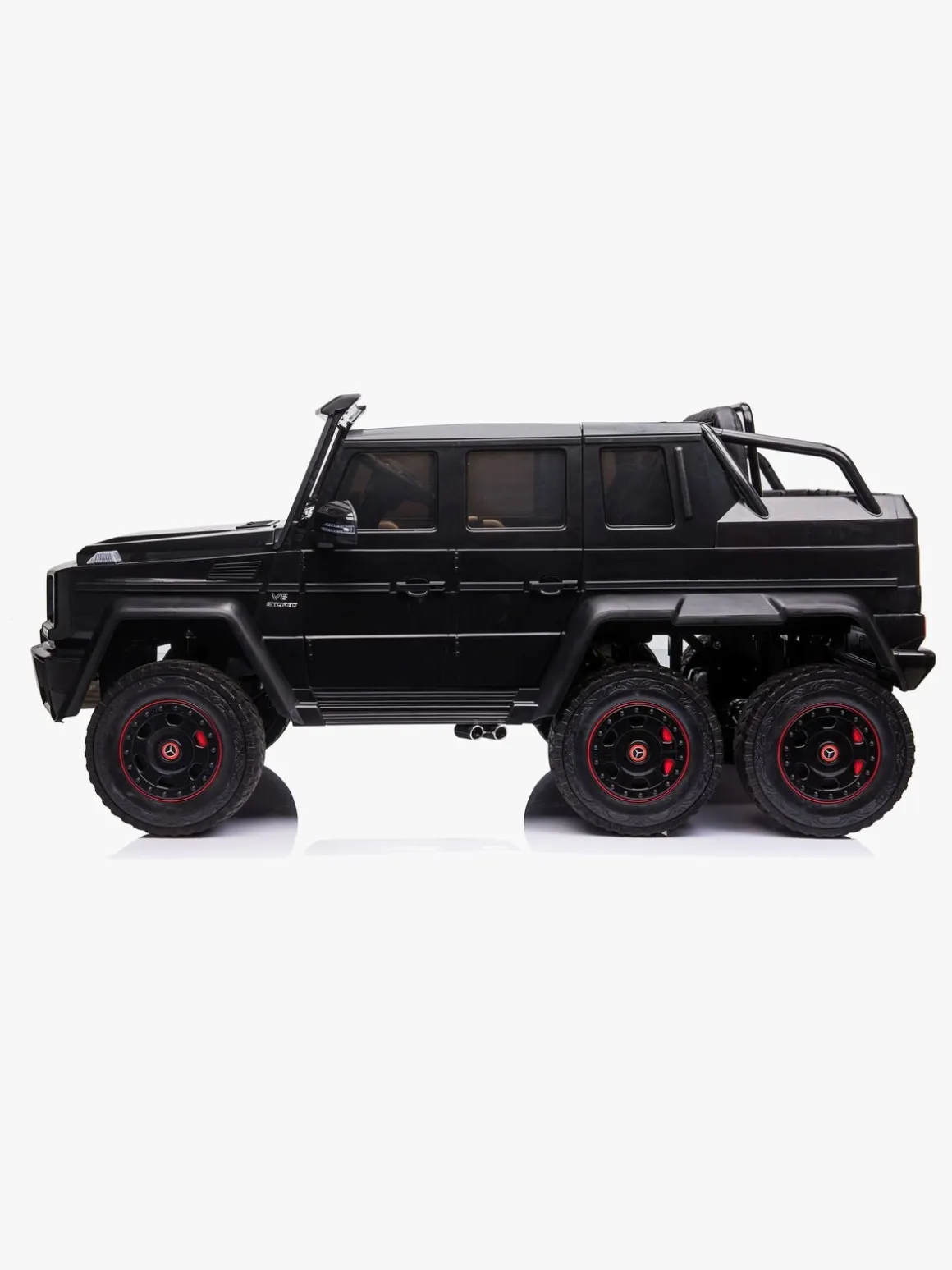 Mercedes Benz G63 6X6 Elbil, Sort